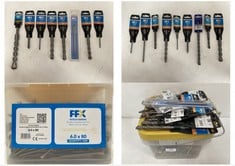 QTY OF ASSORTED TOOLS TO INCLUDE FFX HITECH SCREWS 6.0 X 80