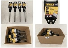 BOX OF DEWALT ELITE SERIES 6MM 100 X 160 STS DRILL BITS