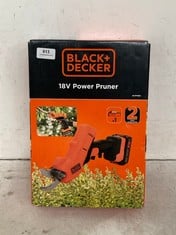 BLACK + DECKER 18V POWER PRUNER - MODEL NO. BCPP18D1 - RRP £138