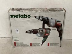 METABO ELECTRONIC SCREWDRIVER 550 WATT - MODEL NO. DWSE 6.3