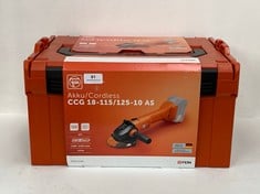 FEIN AKKU/CORDLESS CCG 18-115/125-10 AS ANGLE GRINDER 71220161 RRP- £240