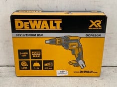 DEWALT 18V LITHIUM ION DRYWALL SCREWDRIVER - MODEL NO. DCF620N - RRP £159