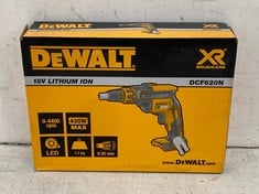 DEWALT 18V LITHIUM ION DRYWALL SCREWDRIVER - MODEL NO. DCF620N - RRP £159