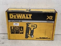 DEWALT 18V LITHIUM ION STAPLER - MODEL NO. DCN701N - RRP £269