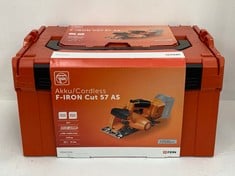 FEIN AKKU/CORDLESS F-IRON CUT 57 AS COMPACT CIRCULAR SAW 71360461000 RRP- £299.95