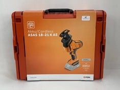 FEIN AKKU/CORDLESS ASAS 18-21 K AS COMPACT CORDLESS RECIPROCATING SAW 71330161000 RRP- £242.99