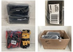 APPROX 50 X ASSORTED WORKWEAR TO INCLUDE DEWALT PREMIUM SPLIT PALM GLOVES IN SIZE LARGE