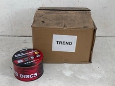 BOX OF 80 X TREND MASONRY GRINDING DISCS - SIZE 115X 6X 22.2MM (10 X IN EACH POT)