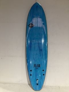 SOFTECH FLASH ERIC GEISELMAN FCS II 7FT SURFBOARD AQUA BLUE RRP £354.95