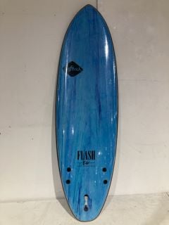 SOFTECH ERIC GEISELMAN FLASH FLASH 5FT7 AQUA MARBLE SURFBOARD RRP £339.95