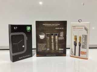 QTY OF ITEMS TO INCLUDE PROFESSIONAL HAIR CLIPPER