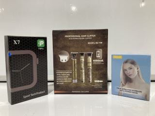 QTY OF ITEMS TO INCLUDE PROFESSIONAL HAIR CLIPPER