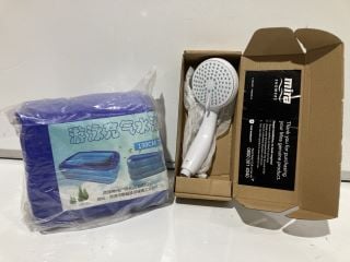 1 X BOX OF MIXED ITEMS TO INCLUDE MIRA SHOWER HEAD