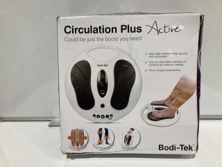 1 X BOX OF ITEMS TO INCLUDE CIRCULATION PLUS ACTIVE FOOT MASSAGER