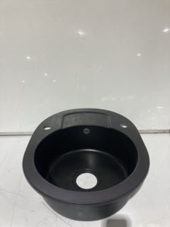 1 X QUADRON BLACK GRANITE SINK