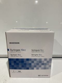 4 X BOXES OF SYRINGES 10CC 100 PER BOX