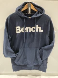 BENCH HOODIE NAVY SIZE S