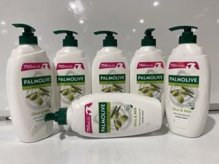 BOX OF PALMOLIVE OLIVE AND MILK SHOWER CREAM