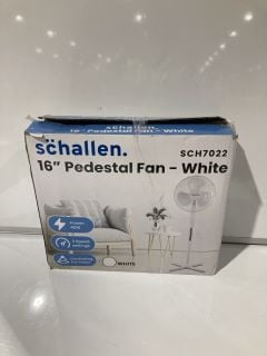 3X SCHALEN 16" PEDESTAL WHITE