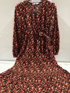 BY VERY FLORAL DRESS SIZE 12 + 2X BY VERY FLORAL DRESS SIZE 10 RRP £135