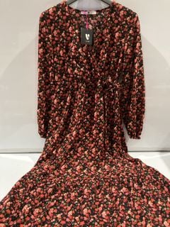 2X BY VERY FLORAL DRESS SIZE 12 + BY VERY FLORAL DRESS SIZE 14 RRP £135