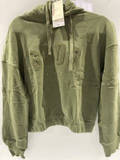 3X COMMITTED GREEN HOODIE SIZE XS