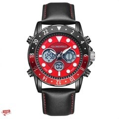 GLOBENFELD LIMITED EDITION MIRAGE WATCH IN RED RRP £410