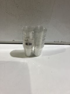 1 X BOX OF PLASIC CUPS