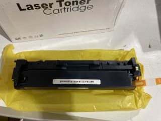 6 X LAZER TONER AND TONER CARTRIDGES (BLACK AND MULTI)