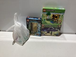 3 X LEGO SETS TO INCLUDE LOOSE LEGO PIECES