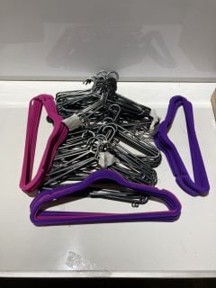 1 X BOX OF HANGERS