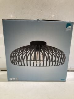 1 X BOX OF LIGHTING ITEMS TO INCLUDE A CREAM LAMPSHADE