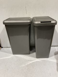 3 X KITCHEN BINS