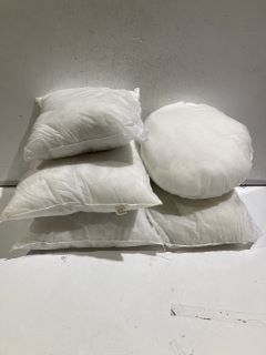 1 X BOX OF PILLOWS AND CUSHIONS