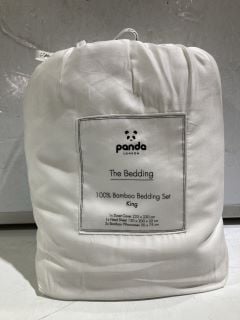 3 X BEDDING ITEMS TO INCLUDE 100% BAMBOO BEDDING SET KING