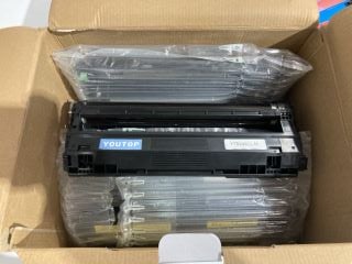 5 X LAZER AND TONER CARTRIDGES AND FRUM UNIT