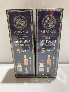 1 X BOX OF BEAUTY ITEMS TO INCLUDE VIERSIAGE ANTI HAIR LOSS SHAMPOO AND CONDITIONER