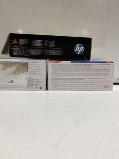 3 X TONER CARTRIDGES AND HP LAZER JET