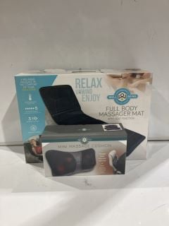 FULL BODY MASSAGE MAT AND MASSAGE GUN