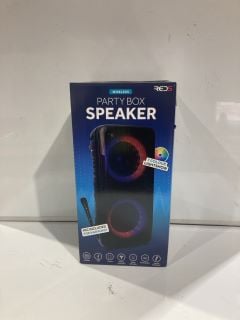 PARTY BOX XL SPEAKER AND TYPHOON 101 BLUETOOTH SPEAKER