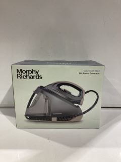 A MORPHY RICHARDS EASY STEAM BLACK STEAM GENERATOR IRON