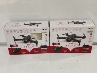 2 X GPS TITAN DRONES