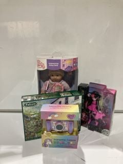 ITEMS TO INCLUDE BE MY BABY INTERACTIVE BABY DOLL