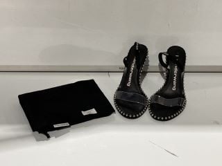 XANDER WANG BLACK HIGH HEELS SIZE EU 39