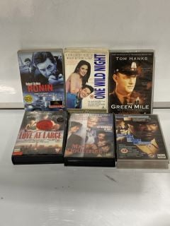 BOX OF VHS VIDEO CASSETTES TO INCLUDE RONIN