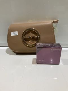 ITEMS TO INCLUDE CALVIN KLEIN EUPHORIA WOMENS FRAGRANCE AND VALENTINO HANDBAG