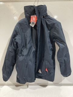 BOX OF DESIGNER ITEMS TO INCLUDE MENS SMALL OUTDOOR JACKET