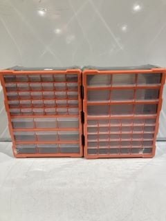 ITEMS TO INCLUDE TOOL STORAGE AND DRILL BITS CASES