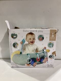 ITEMS TO INCLUDE TODDLER ACTIVITY TABLE AND BABY SEAT AND PLAY UNIT