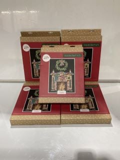 BOX OF CHRISTMAS SEQUIN CRAFT KITS